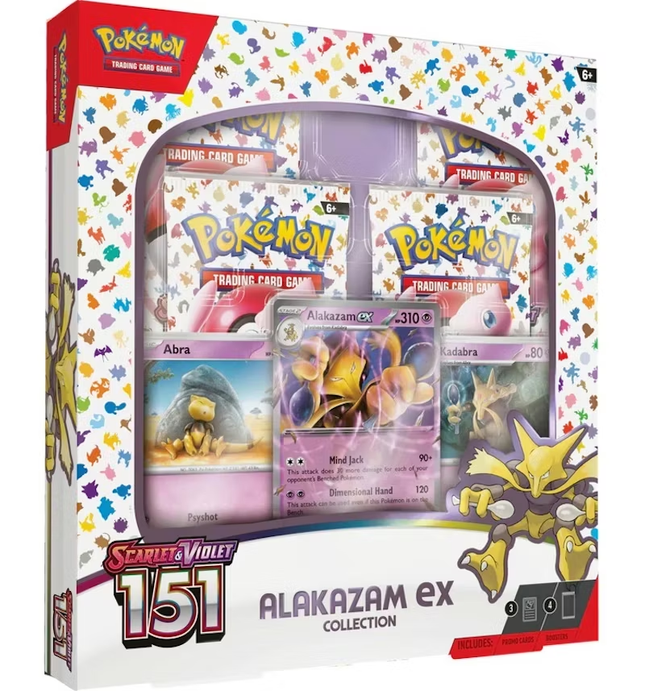 2023 Pokèmon Scarlet & Violet 151 Alakazam ex Box