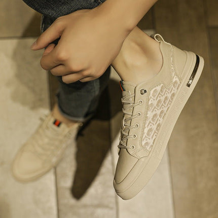 Trendy Fashion Lace Up Low Cut Shoes