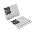 Magnetic Clock Wireless Charging White