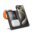 Clock Wireless Charger Black