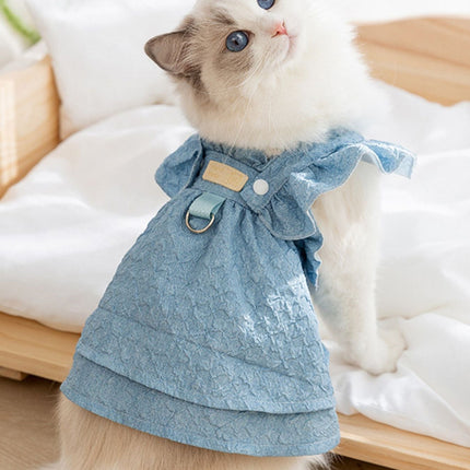 Trendy Stylish Ruffled Pet Dress