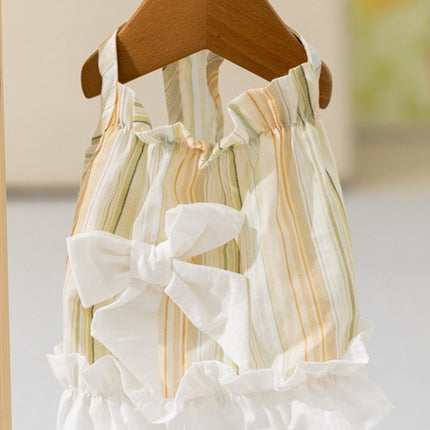 Trendy Stylish Ruffled Pet Dress