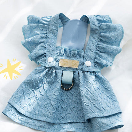 Trendy Stylish Ruffled Pet Dress