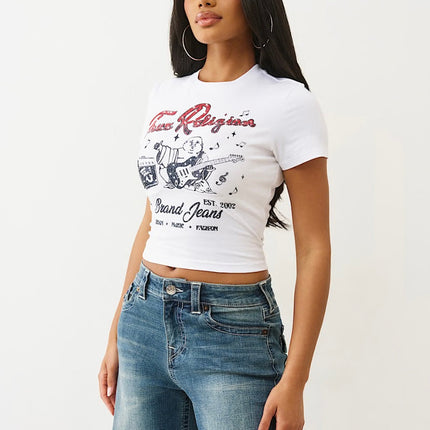 CRYSTAL BUDDHA BABY TEE