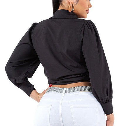Pearl Collared Button Down Shirt