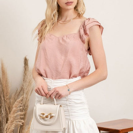 SWEETHEART NECKLINE TOP