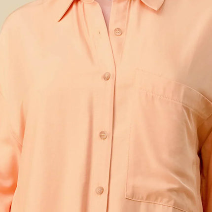 BASIC COLLARED BUTTON DOWN LONG SLEEVES SHIRTS