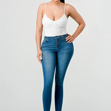 SEXY MESH CHEVRON PATTERN BODYSUIT