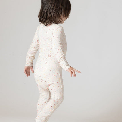 Virgo Bamboo Zipper Footie