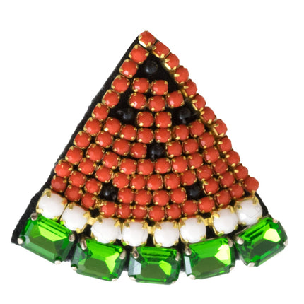 Watermelon- Rhine Stone Kids Hair Pin